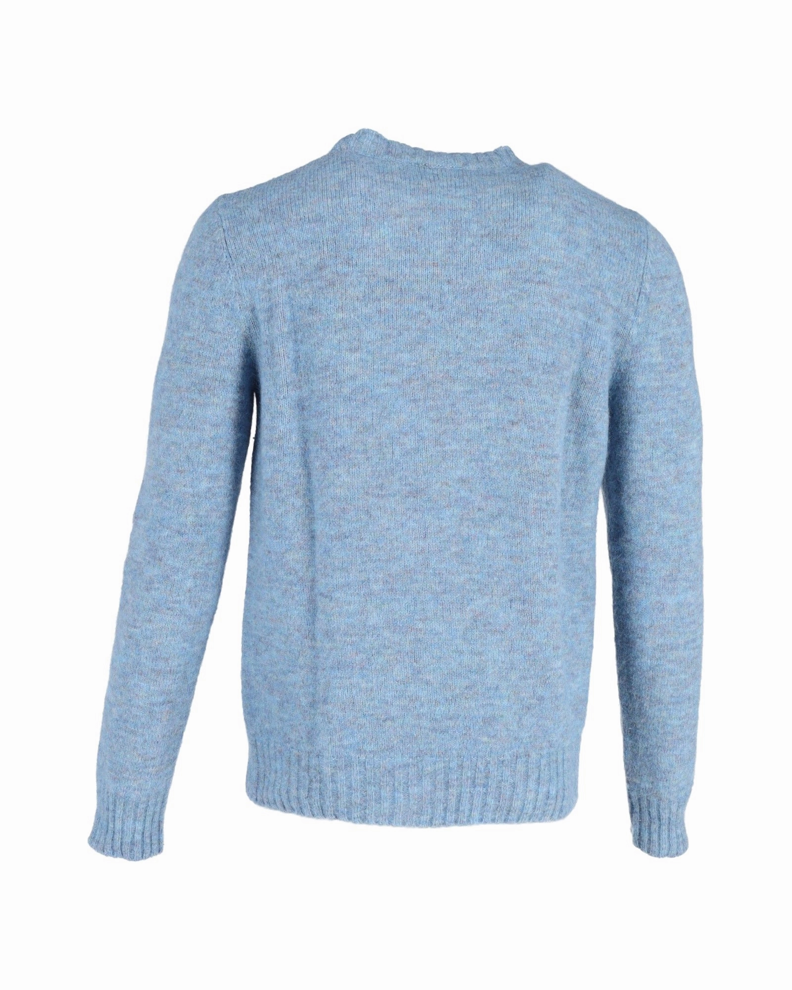 A.P.C. Alpaca-Blend Lucas Sweater in Blue Wool