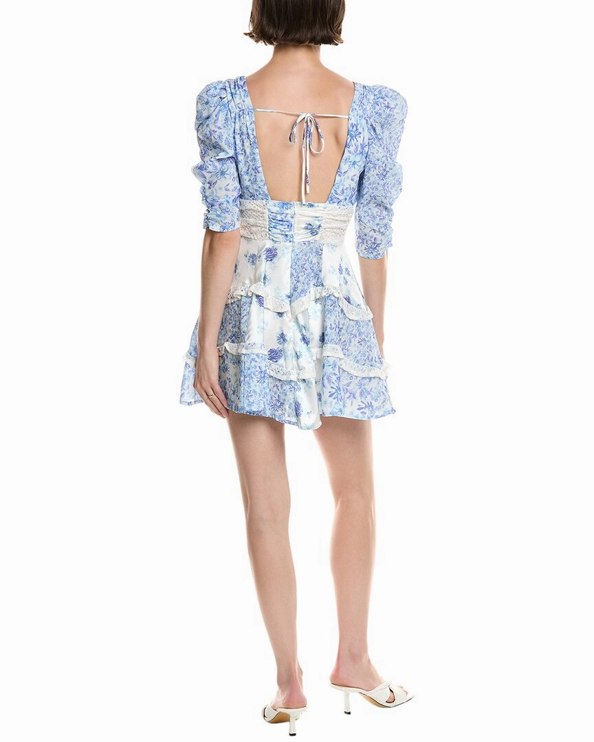 Abbey Puff Sleeve Mini Dress