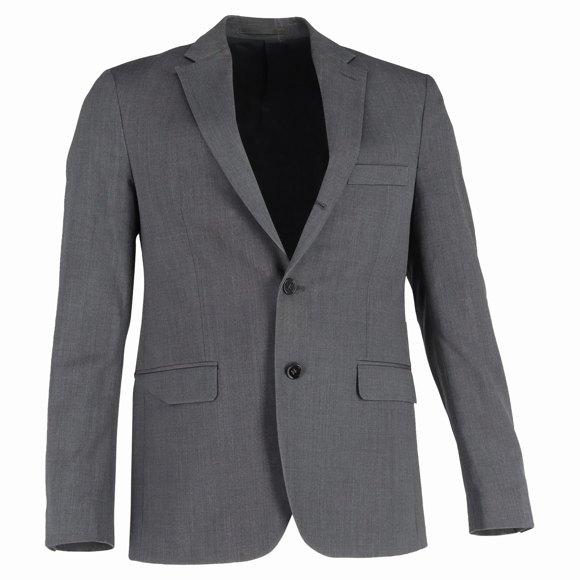 Acne Studios Relaxed Fit Suit Jacket in Grey Wool
