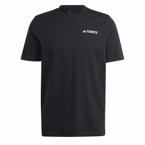 Adidas Terrex Graphic Mountain 2.0 T-Shirt Black henley shirts online