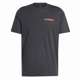 Adidas Terrex Mountain Graphic T-Shirt Black henley shirts online