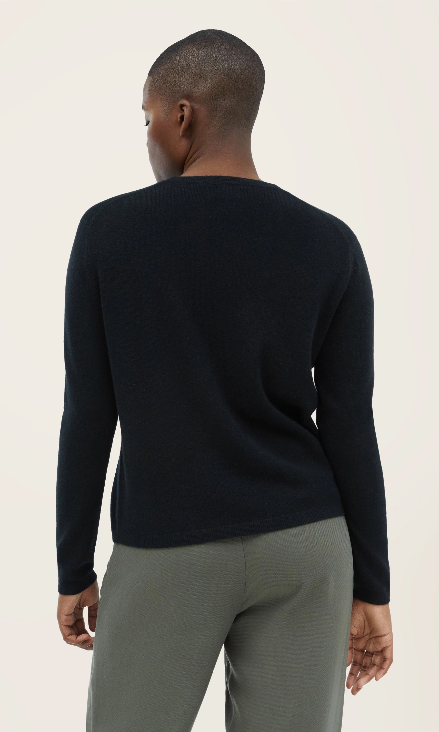 Airy Cashmere Crewneck Sweater