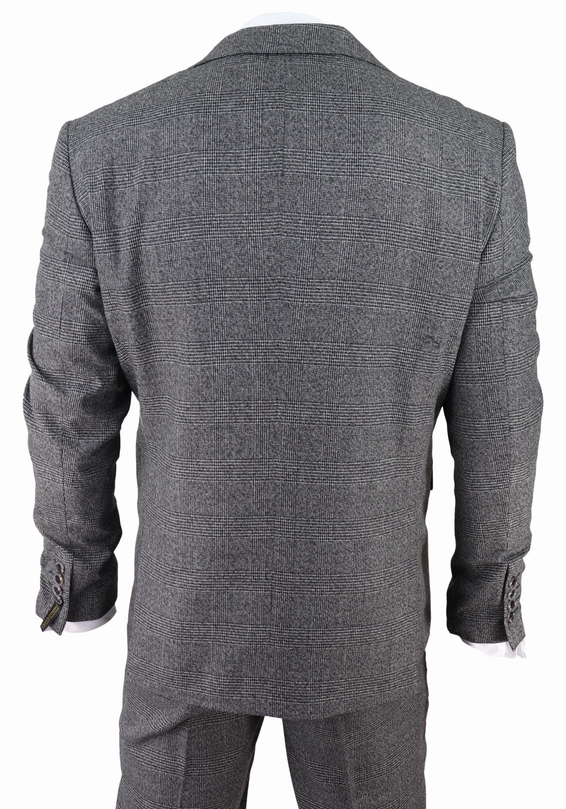 AK-10 Herringbone Tweed 3 Piece Suit