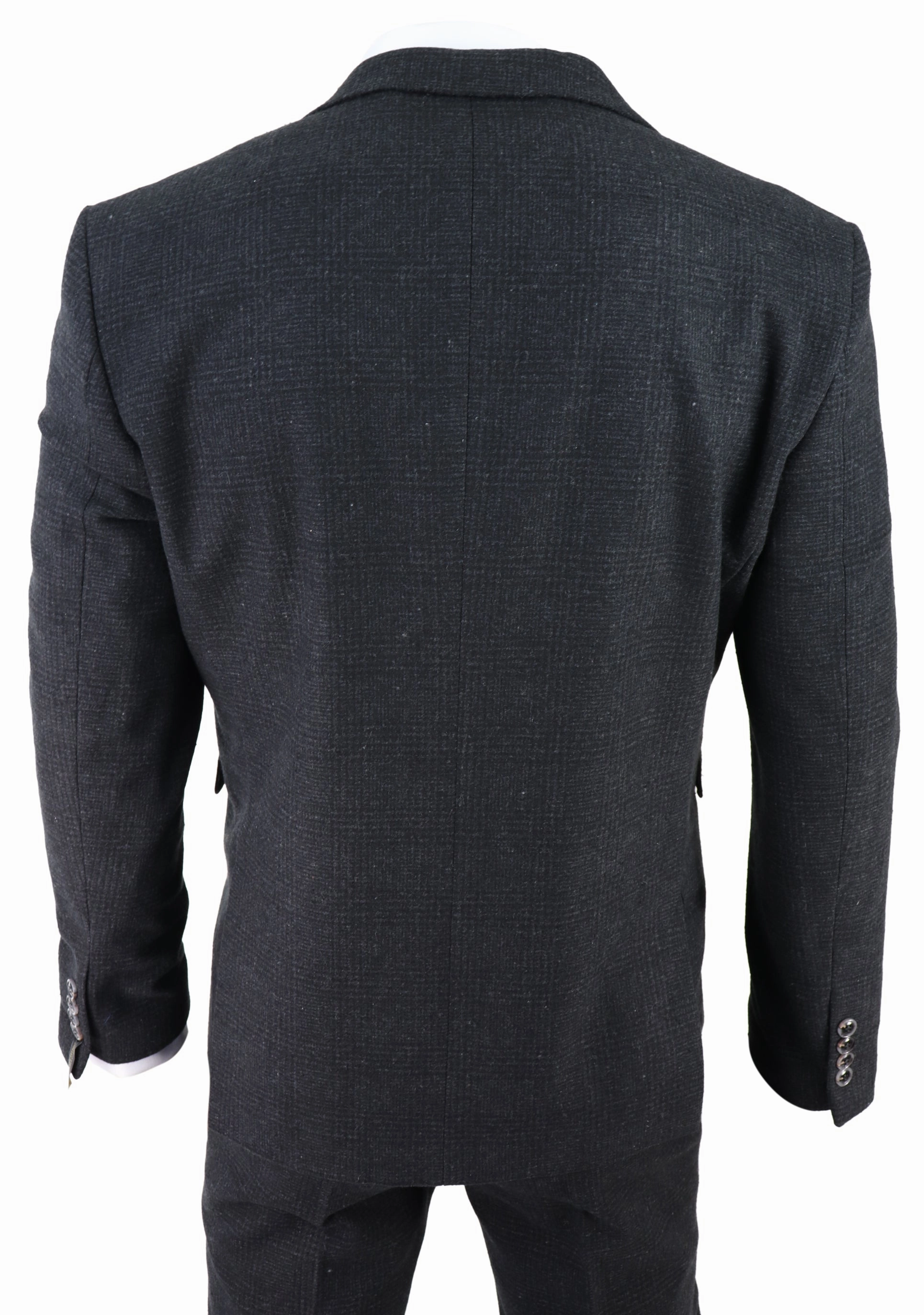AK-11 Herringbone Tweed 3 Piece Suit