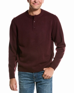 Alashan Henley Wool Shirt chunky knit discount