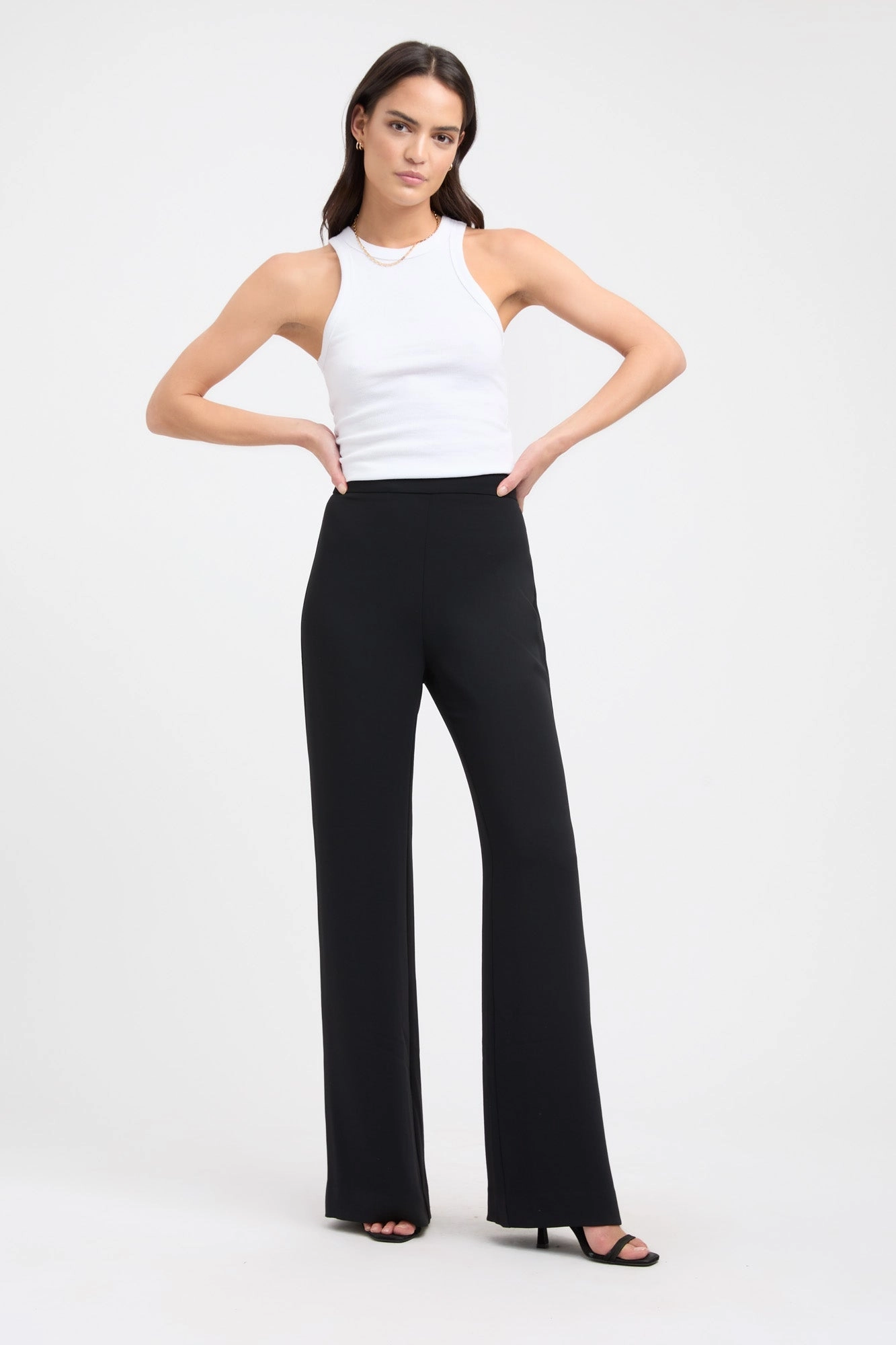 Alpha Long Flare Pants affordable womens bottoms sale