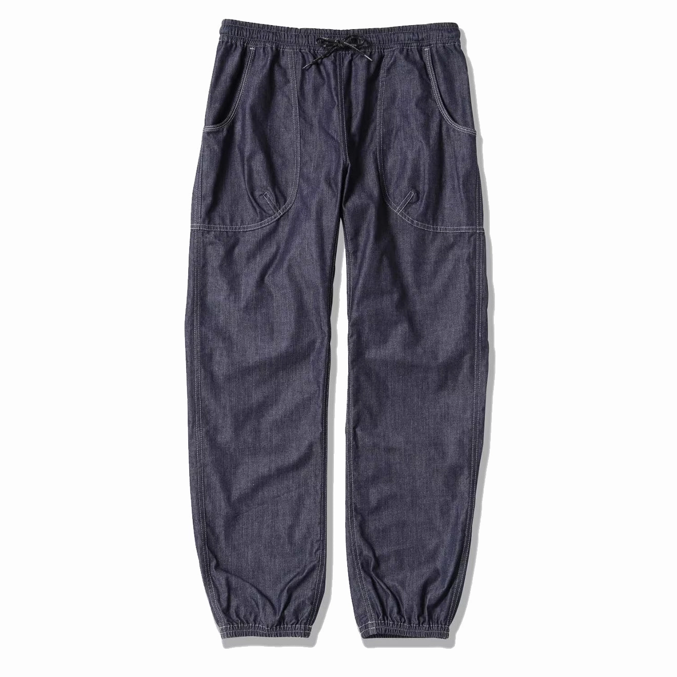 And Wander Dry Easy Denim Pants Navy mens joggers promo code