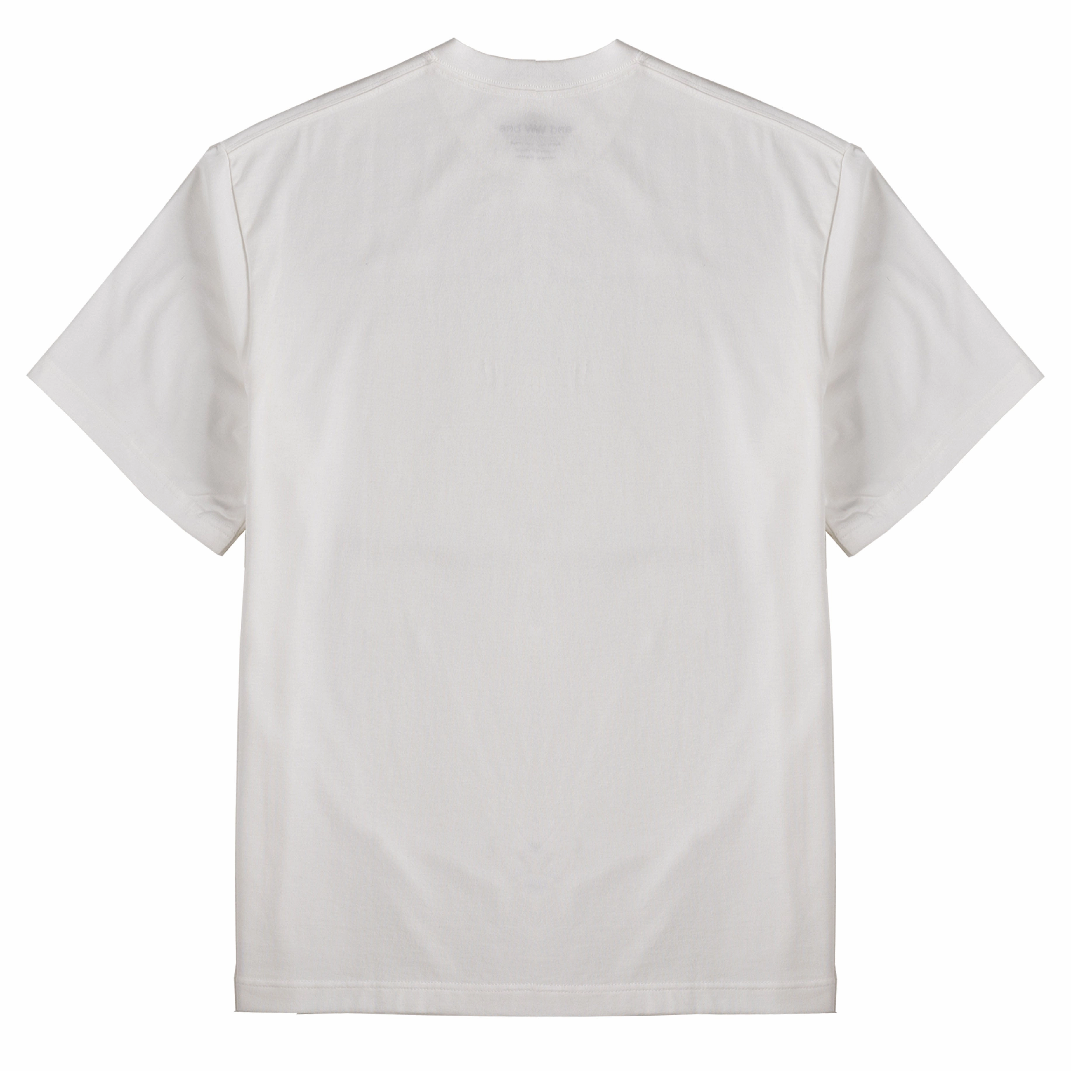 And Wander Gracier Printed T-Shirt White