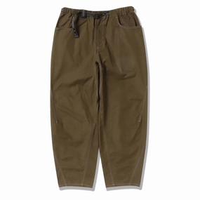 And Wander High Count Cloth Wide Pants Dark Khaki mens joggers promo code