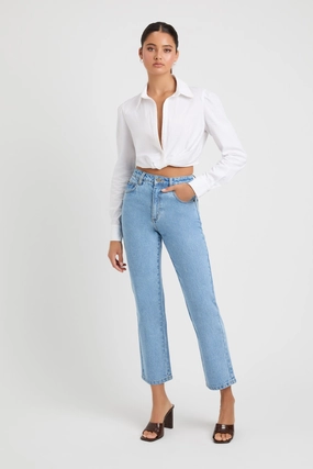 Anton Straight Jean affordable womens bottoms sale