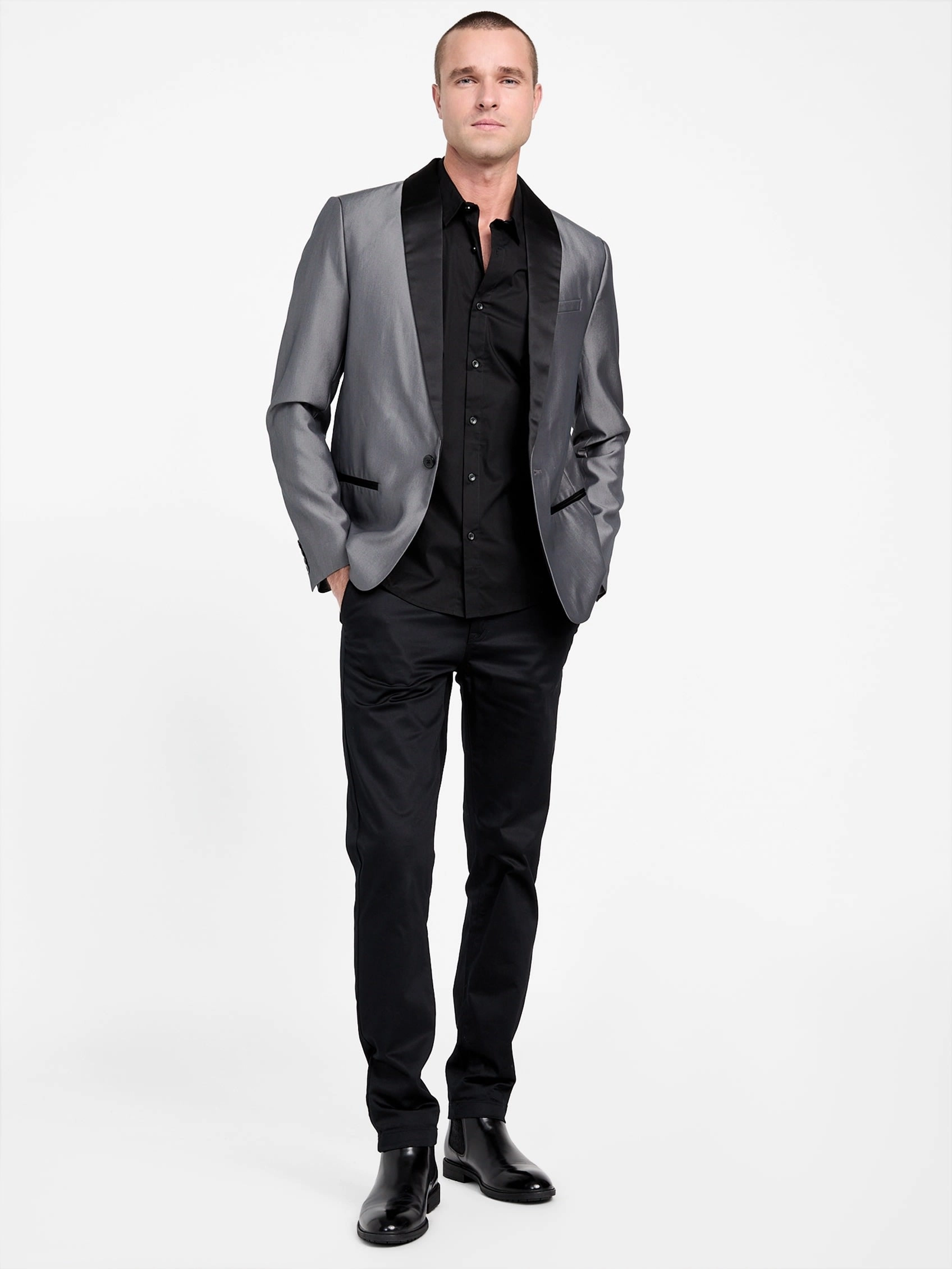 Archie Color-Block Blazer