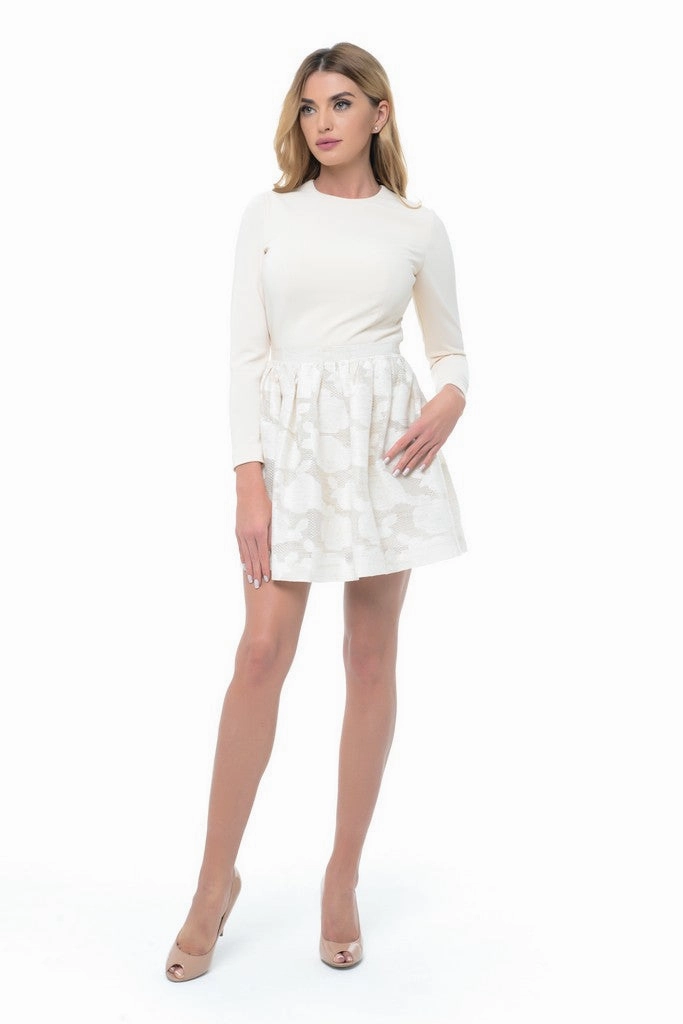 Arefeva Light Beige Dress