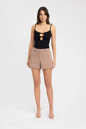Ariel Low Rise Short womens chinos discount