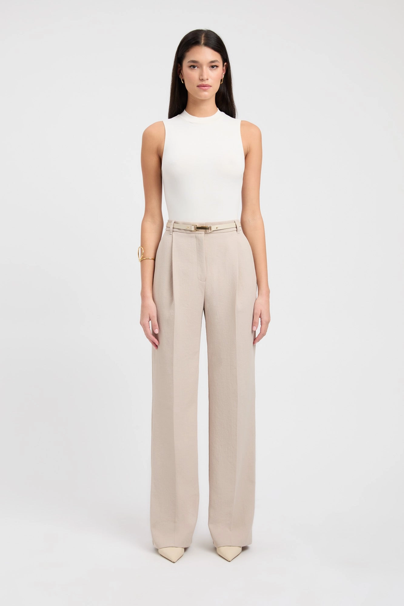 Ariel Pleated Pant affordable womens bottoms sale