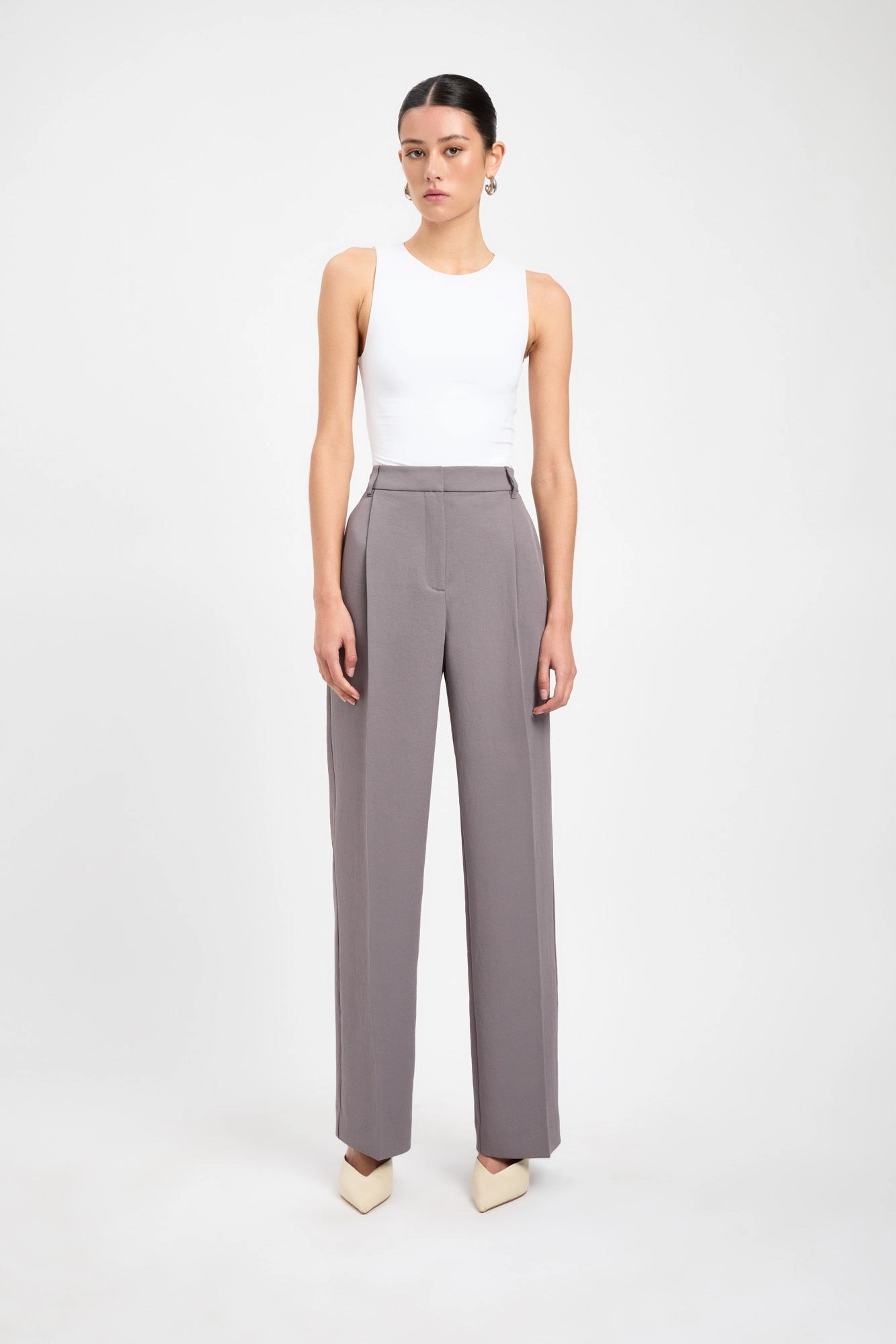 Ariel Pleated Pant affordable womens bottoms sale