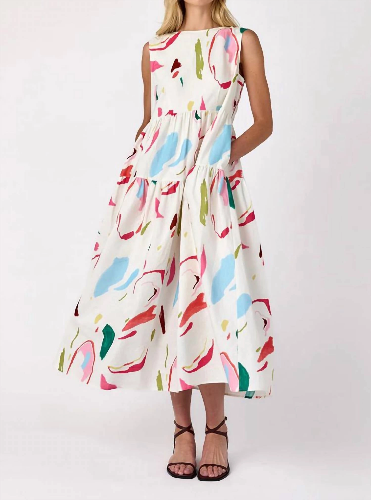Arlo Dress In Multi