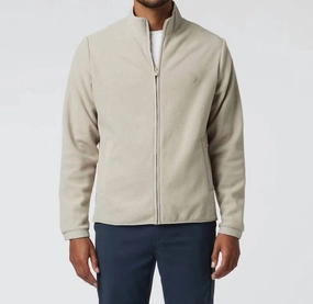 Aspen Full Zip Jacket In Toast chunky knit discount