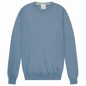 AT.P.CO blue Cotton Men's Sweater knit sweaters cheap