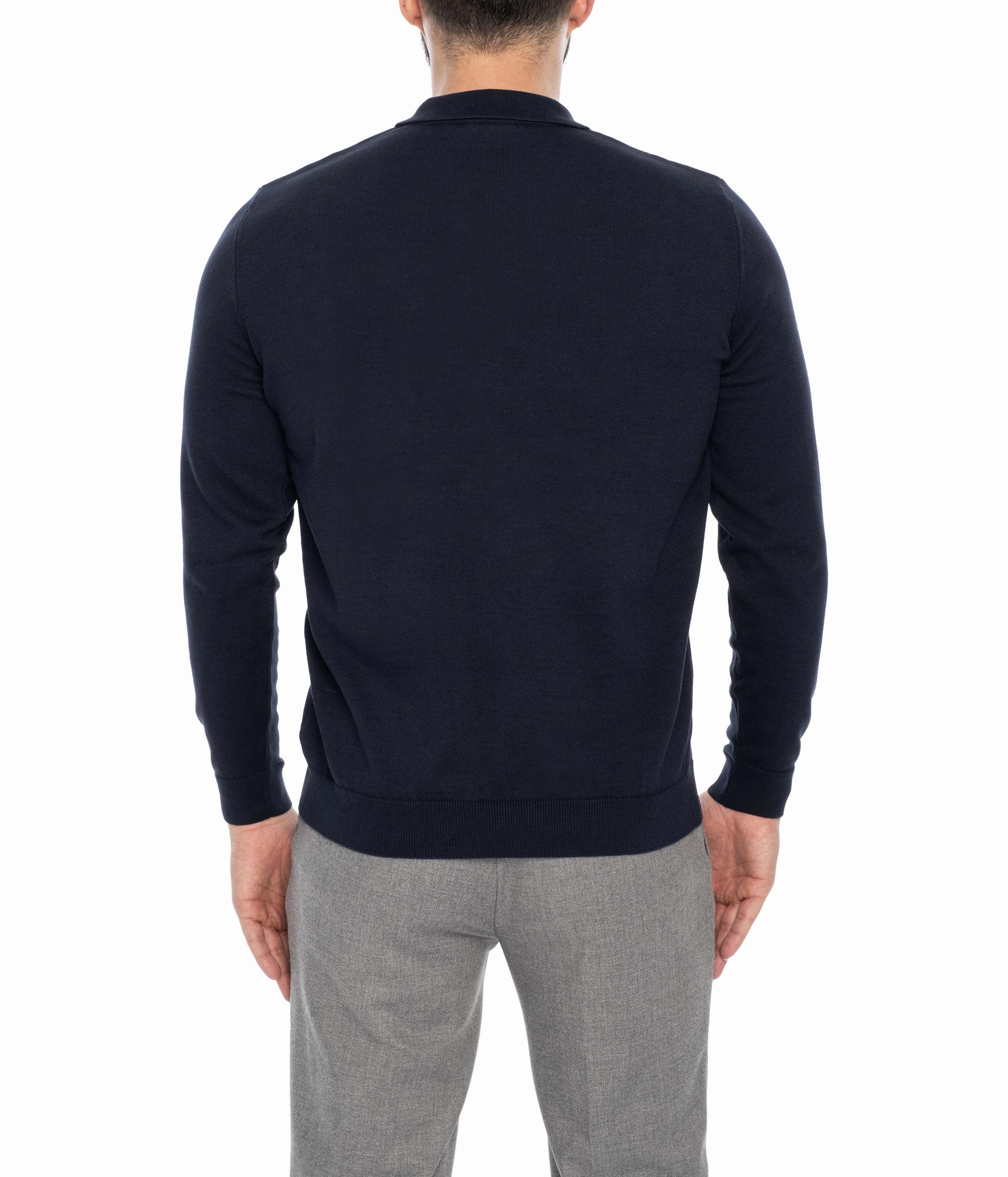 AUBURN POLO SWEATER