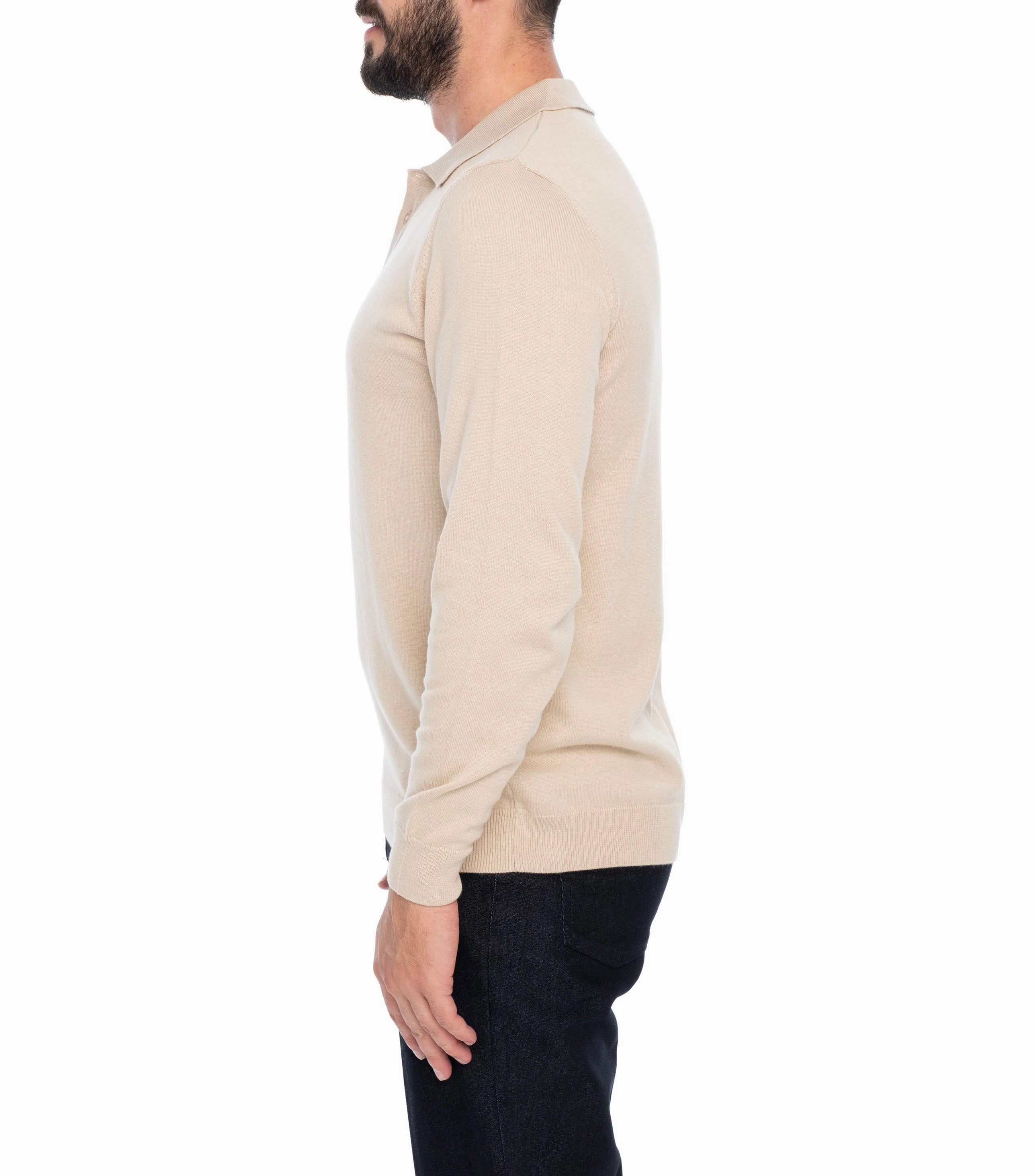 AUBURN POLO SWEATER