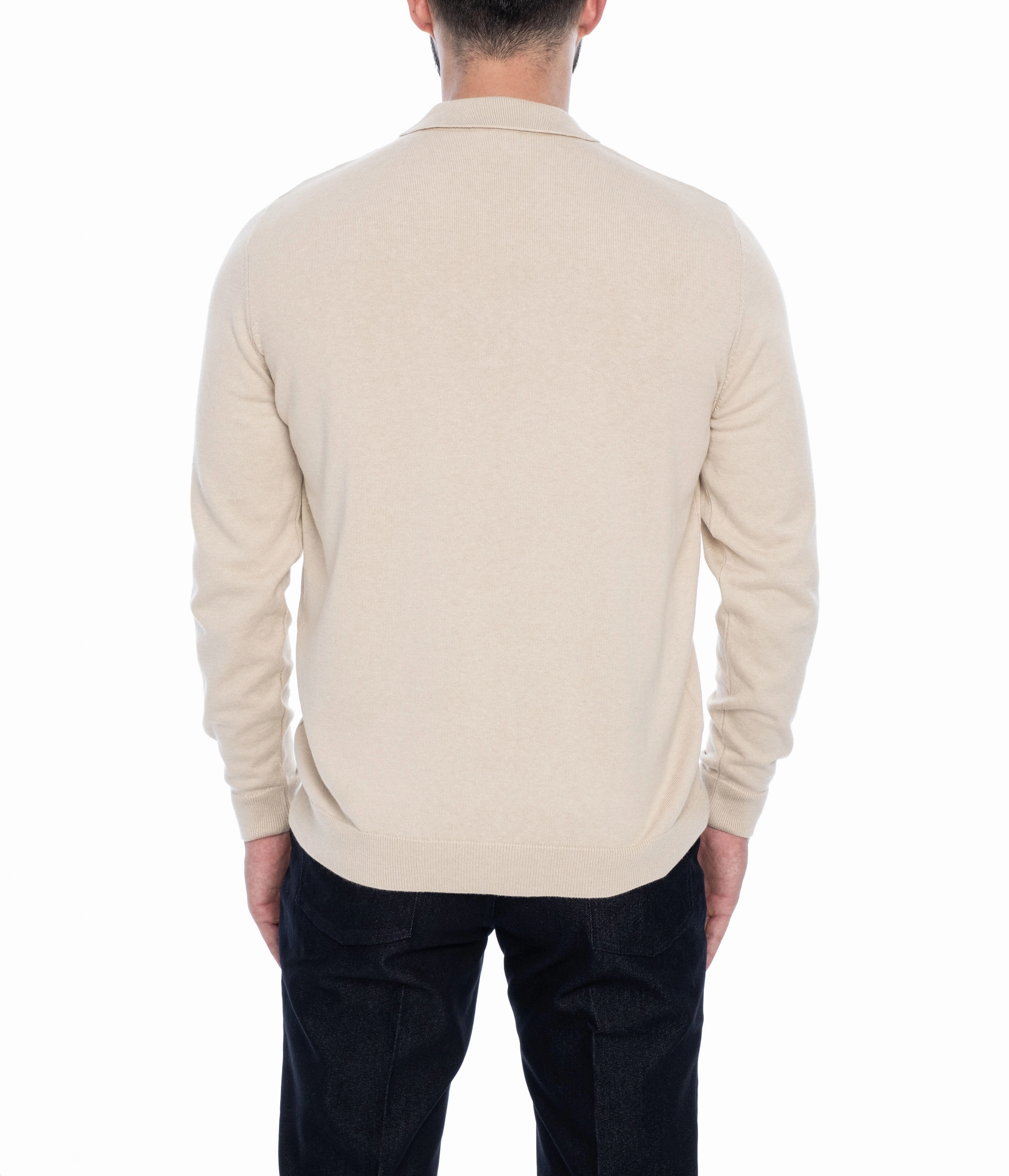 AUBURN POLO SWEATER