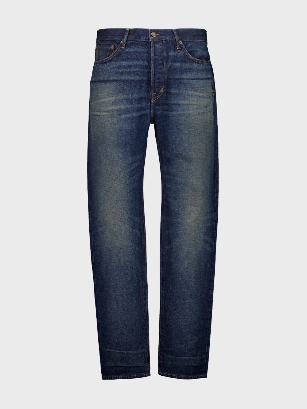 Authentic Selvedge Standard Fit Denim in Blue Bottoms Mens - cheap mens shorts online