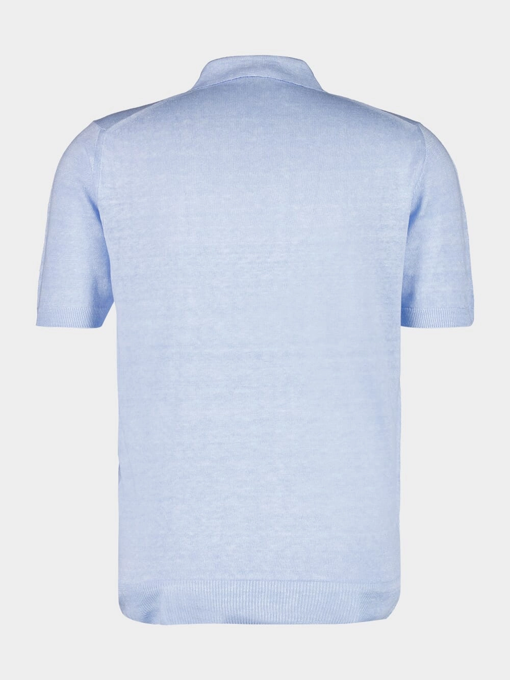 Azzurro Blue Short-Sleeve Knit Jumper