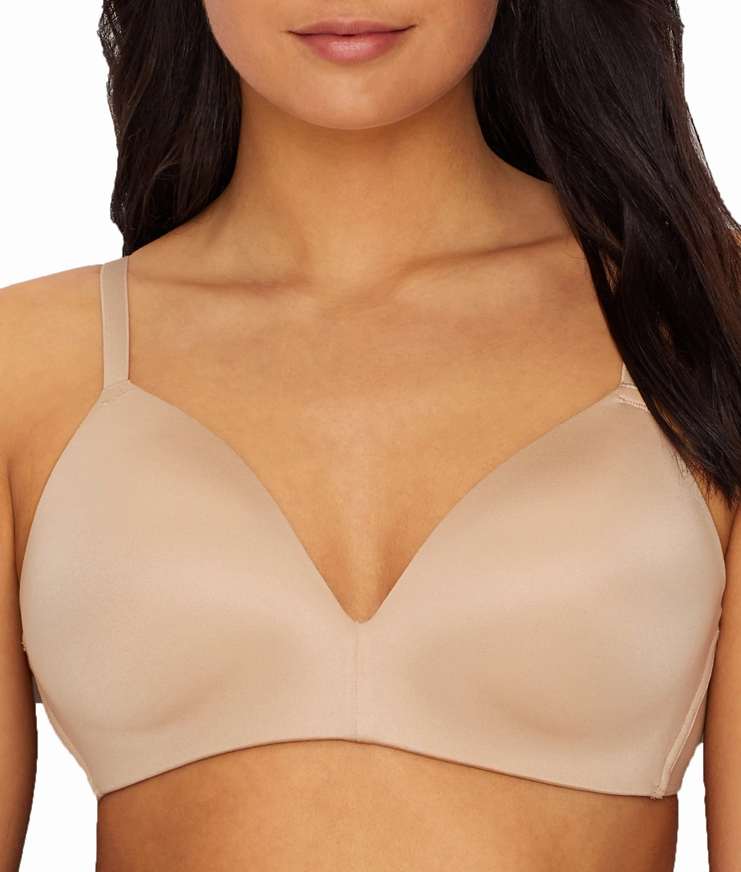 b.tempt'd by Wacoal Women's Future Foundations Wire-Free Plunge T-Shirt Bra