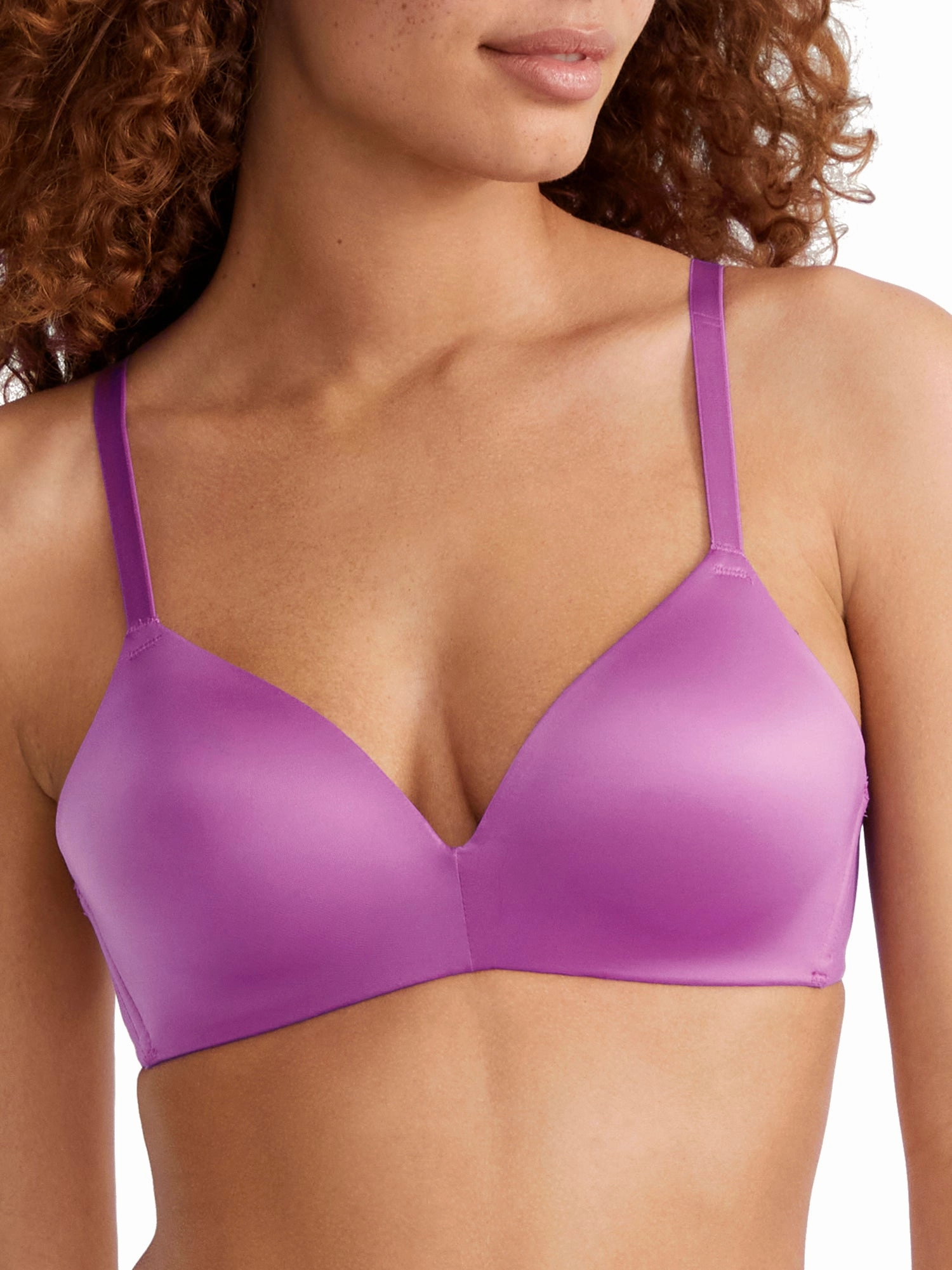 b.tempt'd by Wacoal Women's Future Foundations Wire-Free Plunge T-Shirt Bra