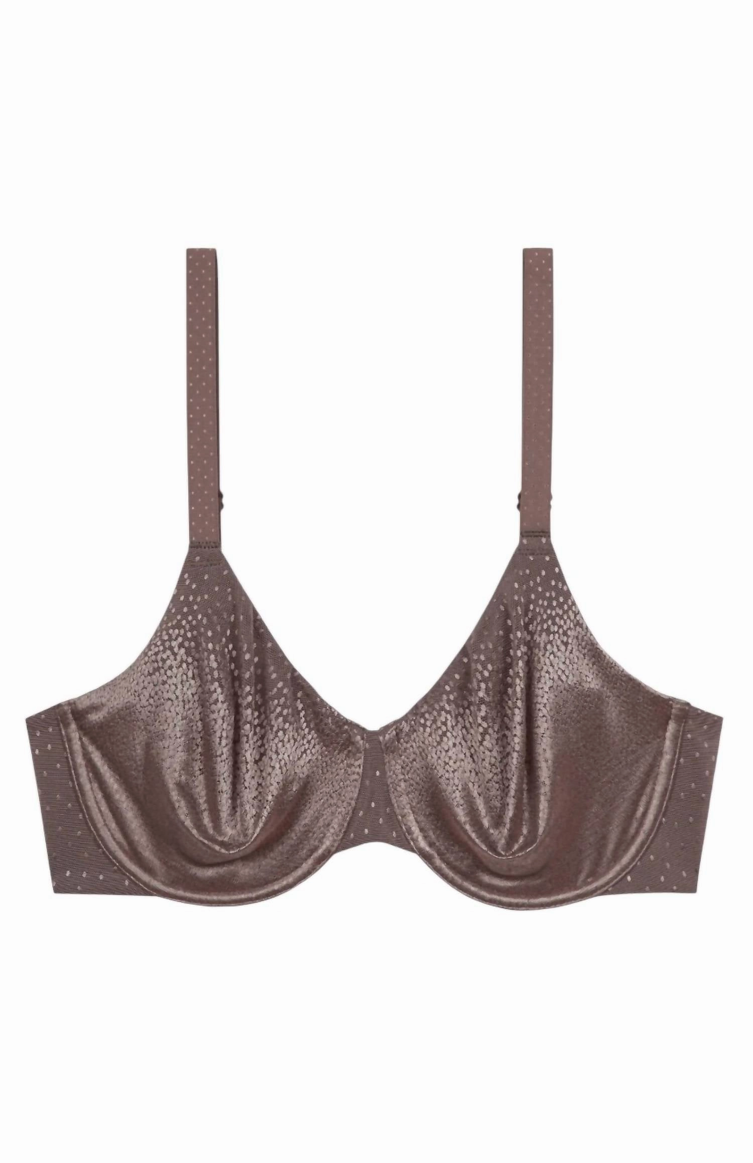 Back Appeal Underwire Bra In Cappuccino