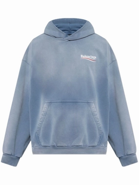 Balenciaga Men's Sweaters blue winter sweaters outlet