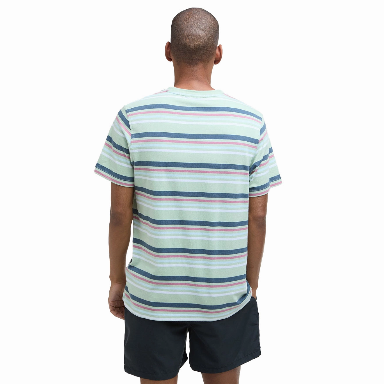 Barbour Houstead Stripe Tailored Fit T-Shirt Pale Apple