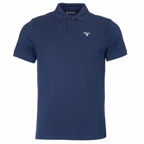Barbour Sports Polo New Navy mens t-shirts outlet