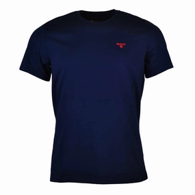 Barbour Sports T-Shirt Navy henley shirts online