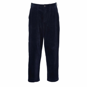 Barbour Stretch Cord Relaxed Fit Trouser Dark Navy mens joggers promo code