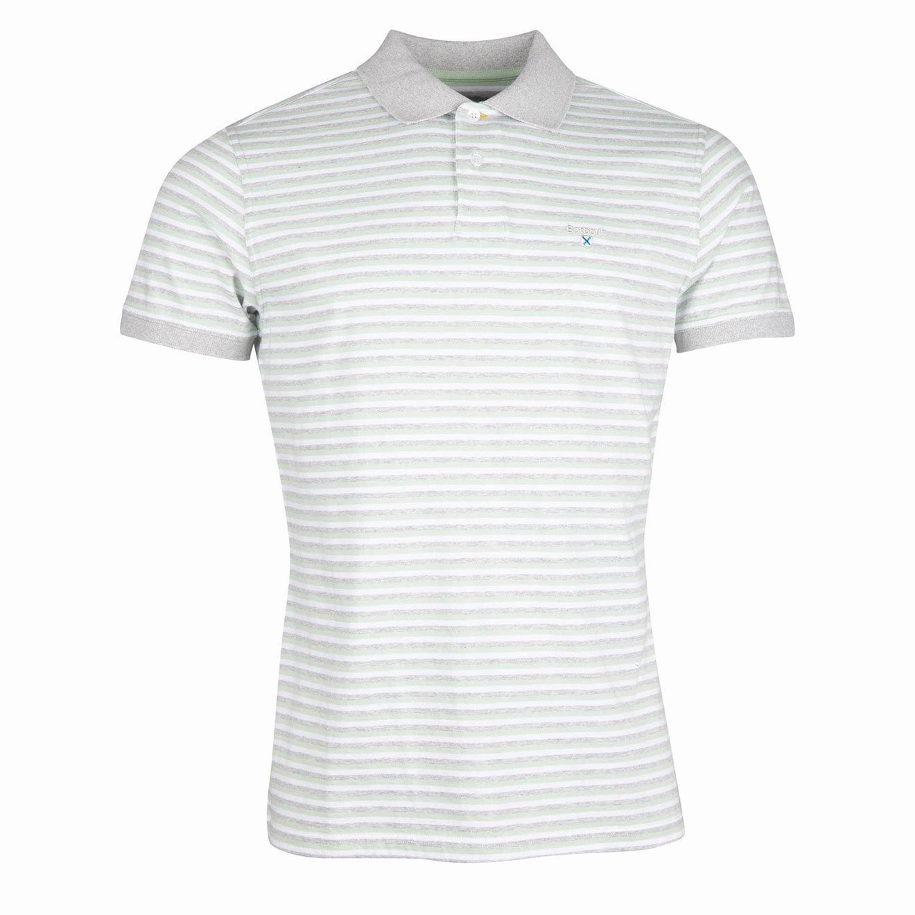 Barbour Swinden Polo Dusty Mint mens t-shirts outlet