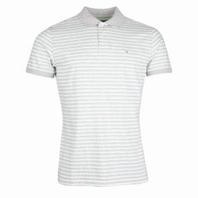 Barbour Swinden Polo Dusty Mint mens t-shirts outlet