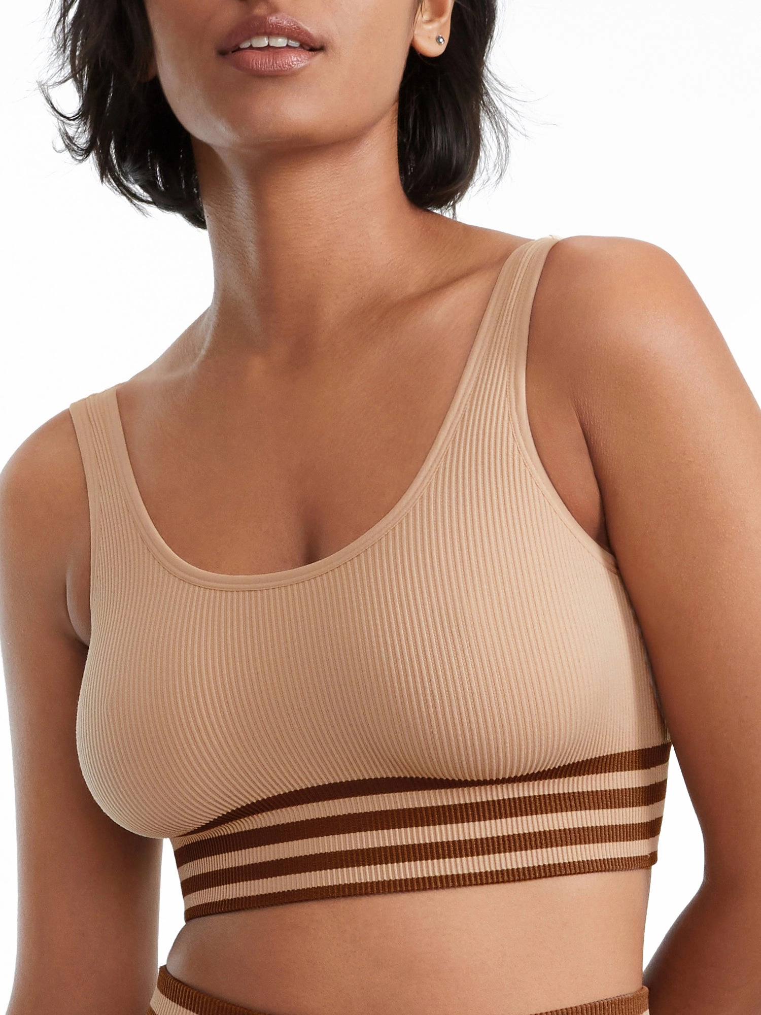 Bare Women's The Ribbed Seamless Bralette