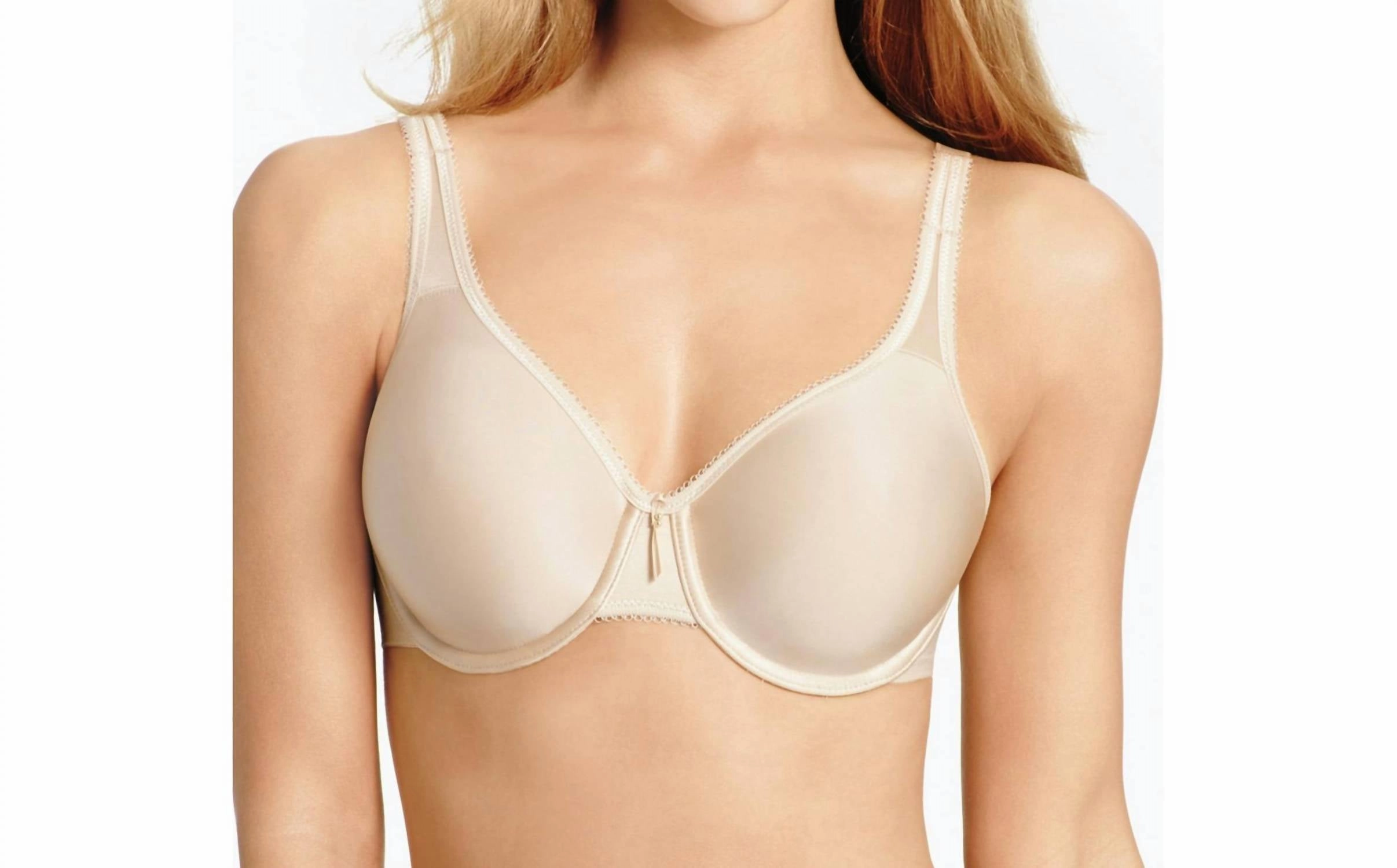 Basic Beauty Full Figure Underwire Bra In Natural Nude