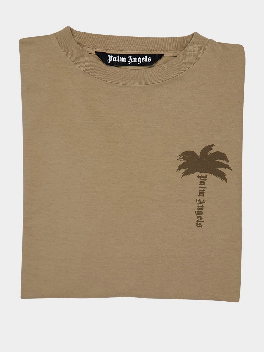 Beige Oversized Palm T-Shirt