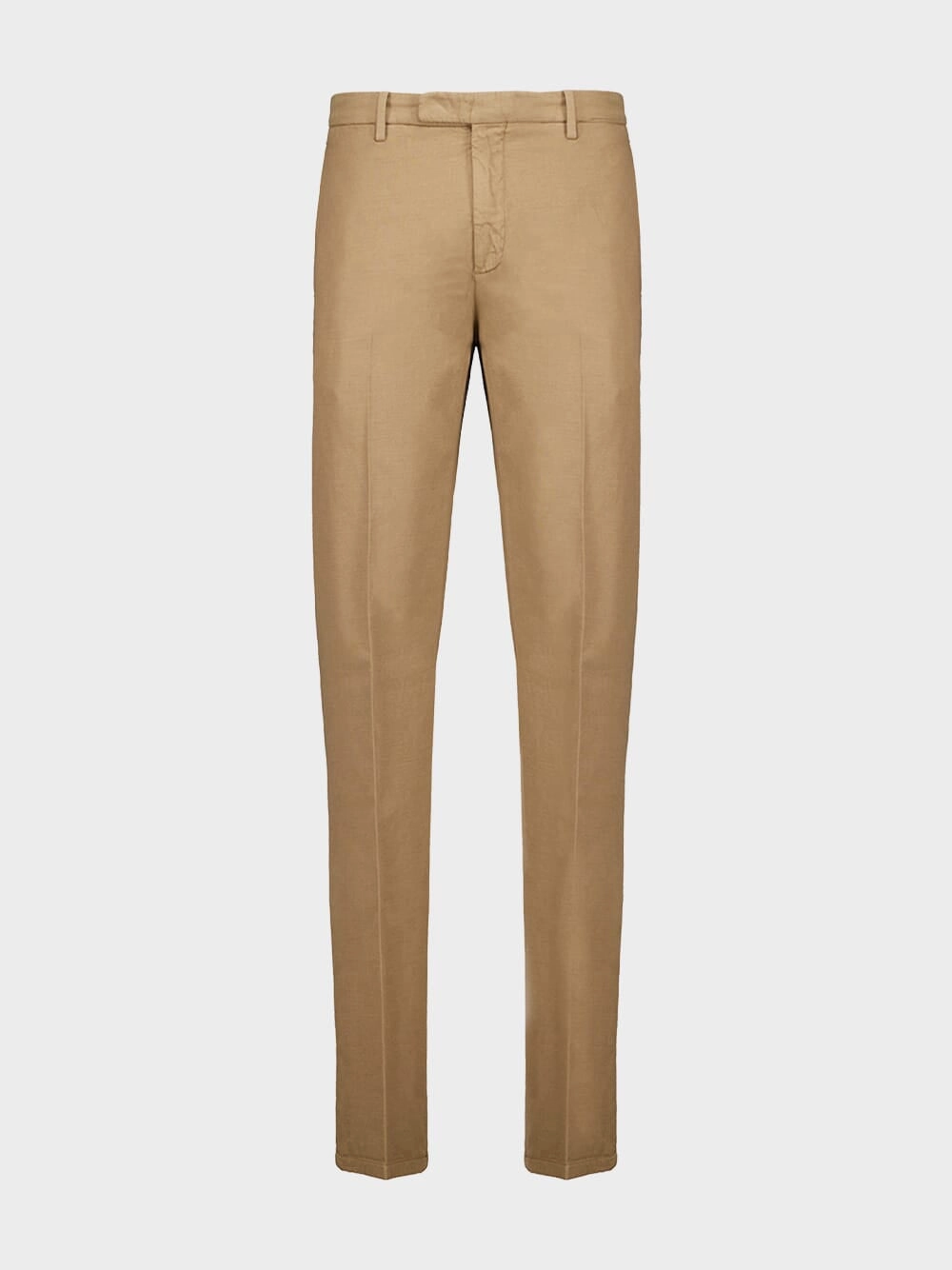Beige Pressed-Crease Trousers Bottoms Mens - cheap mens shorts online