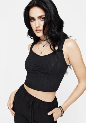Bela Cotton Crop Cami Top Tops Womens - women's blouses clearance