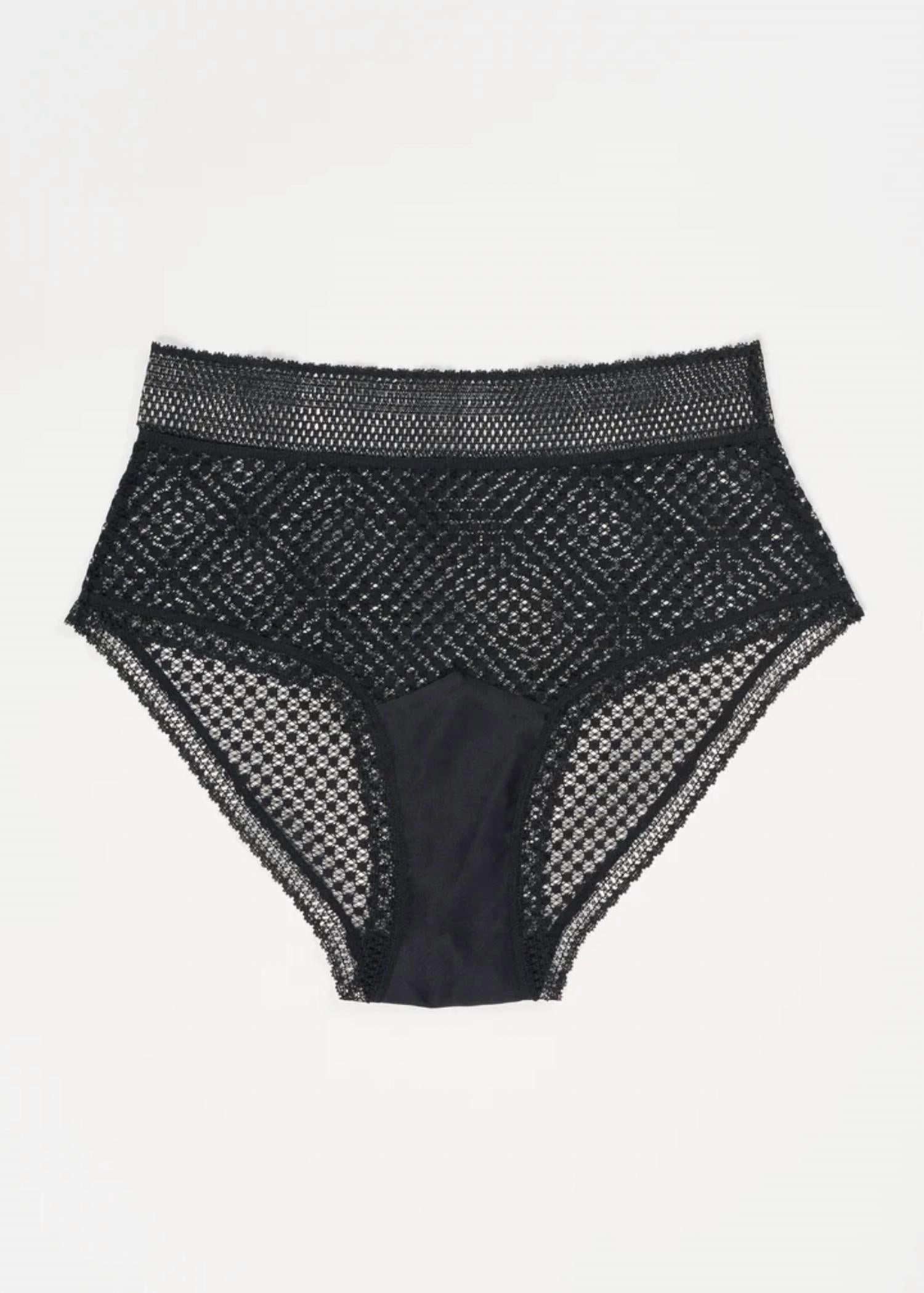 Bella High Waist Brief In Black