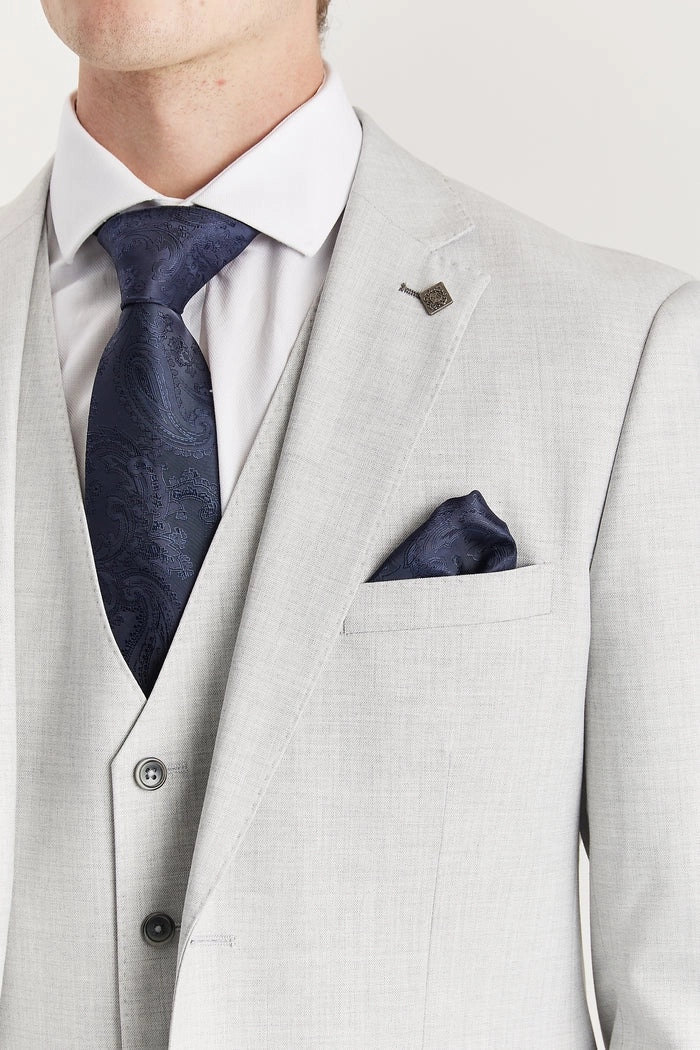 Belmont 3 Piece Stitch Lapel Classic Suit