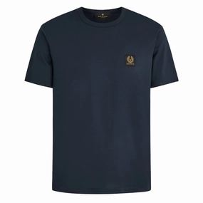 Belstaff Cotton Jersey T-Shirt Dark Ink henley shirts online