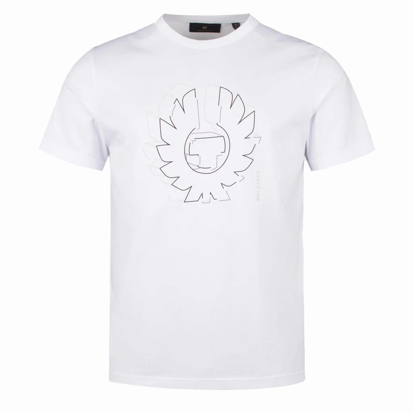 Belstaff Deconstructed Phoenix Graphic T-Shirt White henley shirts online