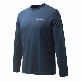 Beretta Beretta Team LS Blue Total Eclipse henley shirts online
