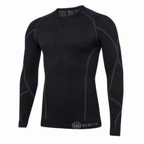 Beretta HT Body Mapping 3D L/S Tee Black henley shirts online
