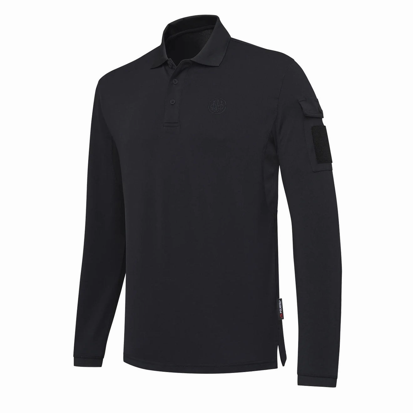 Beretta Miller Polo Long Sleeves Black mens t-shirts outlet