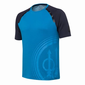 Beretta Roundneck Logo T-Shirt Blue Excell henley shirts online
